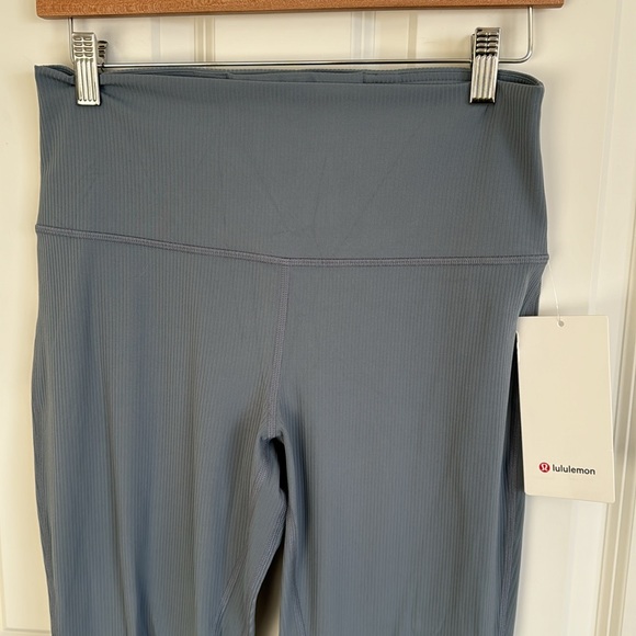 Lululemon | Align Ribbed Mini-Flare X-Short | Belgian Blue - Picture 9 of 13